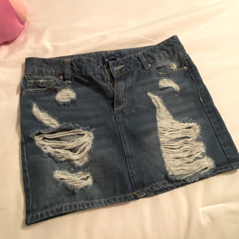 Blue Jean Skirt